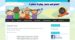 Desktop Screenshot of fellowshippreschool.org